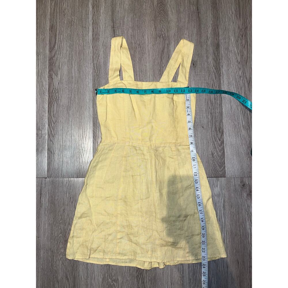Reformation - Brigitte Dress / Yellow / Size 2 - Picture 4 of 7